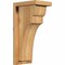 Ekena Millwork Yorktown Rough Sawn Corbel w/Backplate, Western Red Cedar, 6"W x 8"D x 16"H COR06X08X16YOR01RWR - alternate 1